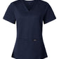 JAANUU Scrubs XXS / Midnight Navy JAANUU - Women's Cesi Ultrasoft Scrub V-Neck Top