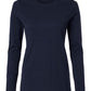JAANUU Scrubs XXS / Midnight Navy JAANUU - Women's RegenX Cotton Underscrub Long Sleeve T-Shirt