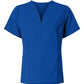 JAANUU Scrubs XXS / Royal Blue JAANUU - Women's Calix Fit & Flare Scrub V-Neck Top