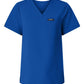 JAANUU Scrubs XXS / Royal Blue JAANUU - Women's Rhena Essential 1-Pocket Scrub V-Neck Top