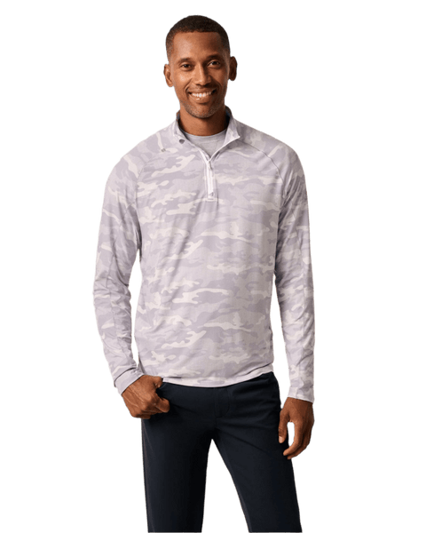 johnnie-O Layering johnnie-O - Patton Performance Camo 1/4-Zip Pullover