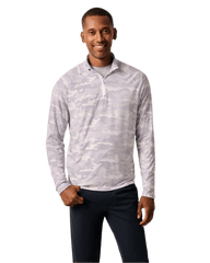 johnnie-O Layering johnnie-O - Patton Performance Camo 1/4-Zip Pullover