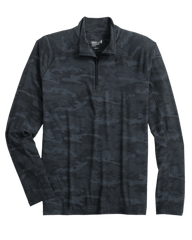 johnnie-O Layering S / Heather Black johnnie-O - Patton Performance Camo 1/4-Zip Pullover