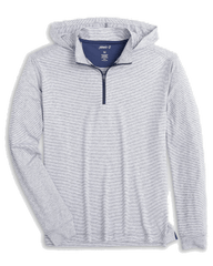 johnnie-O Layering S / Heather Twilight johnnie-O - Hybrid Performance 1/4 Zip Hoodie