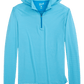 johnnie-O Layering S / Majorca/Tarpon johnnie-O - Hybrid Performance 1/4 Zip Hoodie