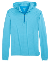 johnnie-O Layering S / Majorca/Tarpon johnnie-O - Hybrid Performance 1/4 Zip Hoodie