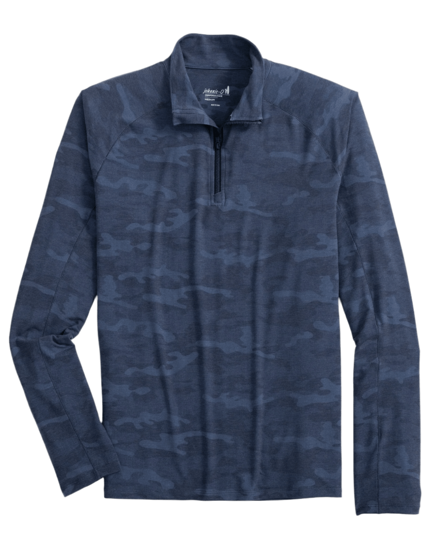 johnnie-O Layering S / Navy johnnie-O - Patton Performance Camo 1/4-Zip Pullover