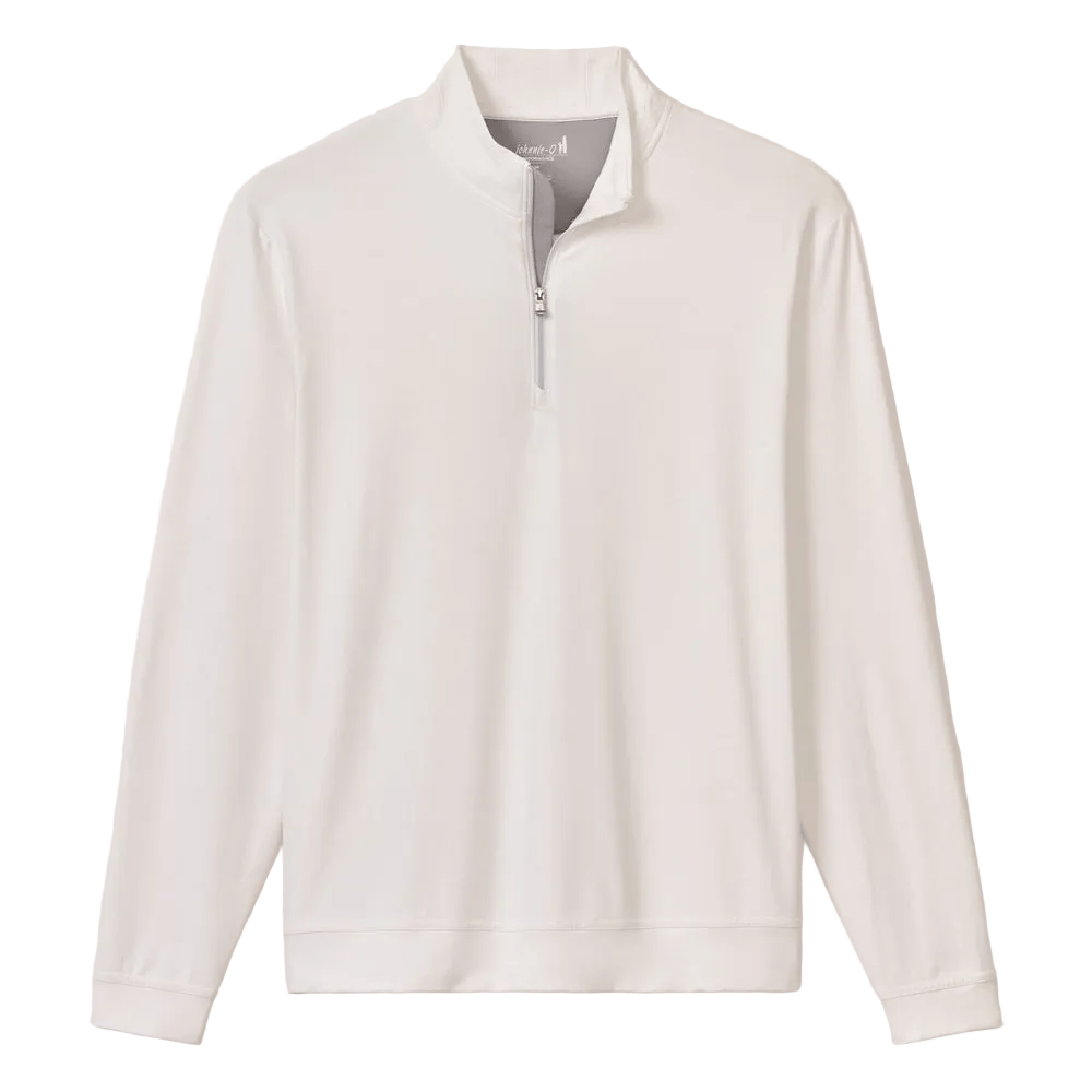 Johnnie-O Layering S / White Johnnie-O - Motion Performance 1/4-Zip Pullover