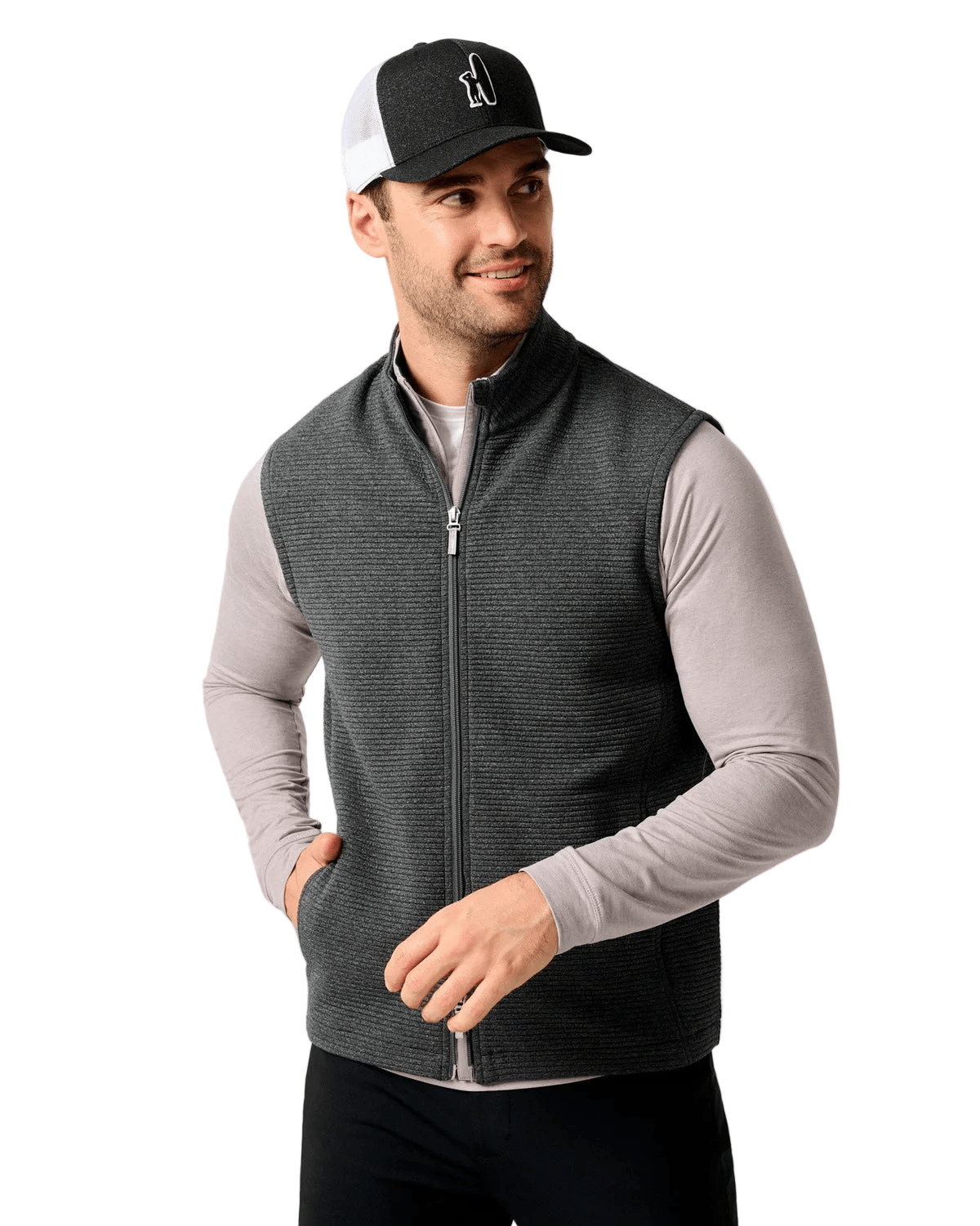 Johnnie-O Outerwear Johnnie-O - Reggie Ribbed Performance Vest