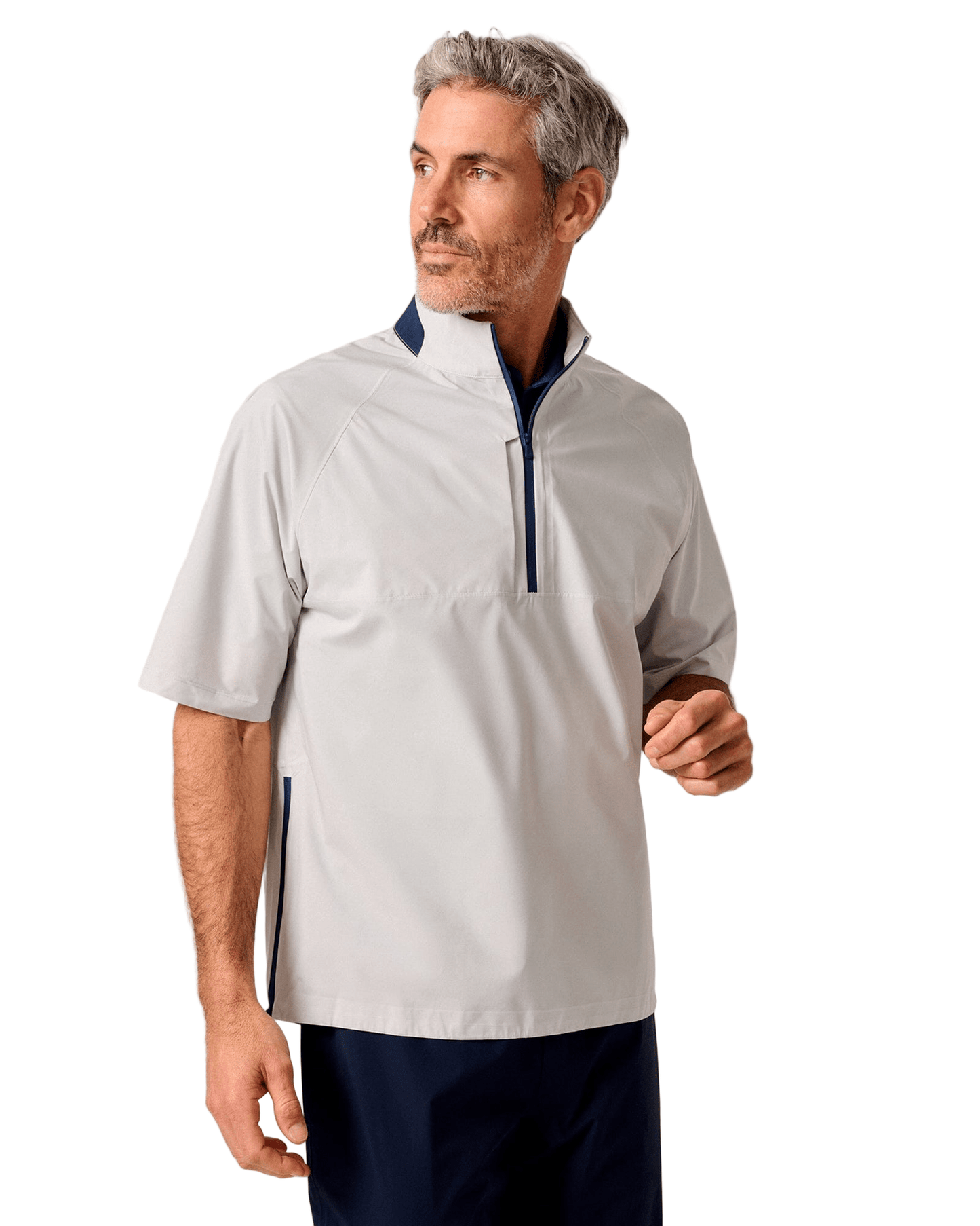 Johnnie-O Outerwear Johnnie-O - Stealth Stowable Short Sleeve Rain Jacket