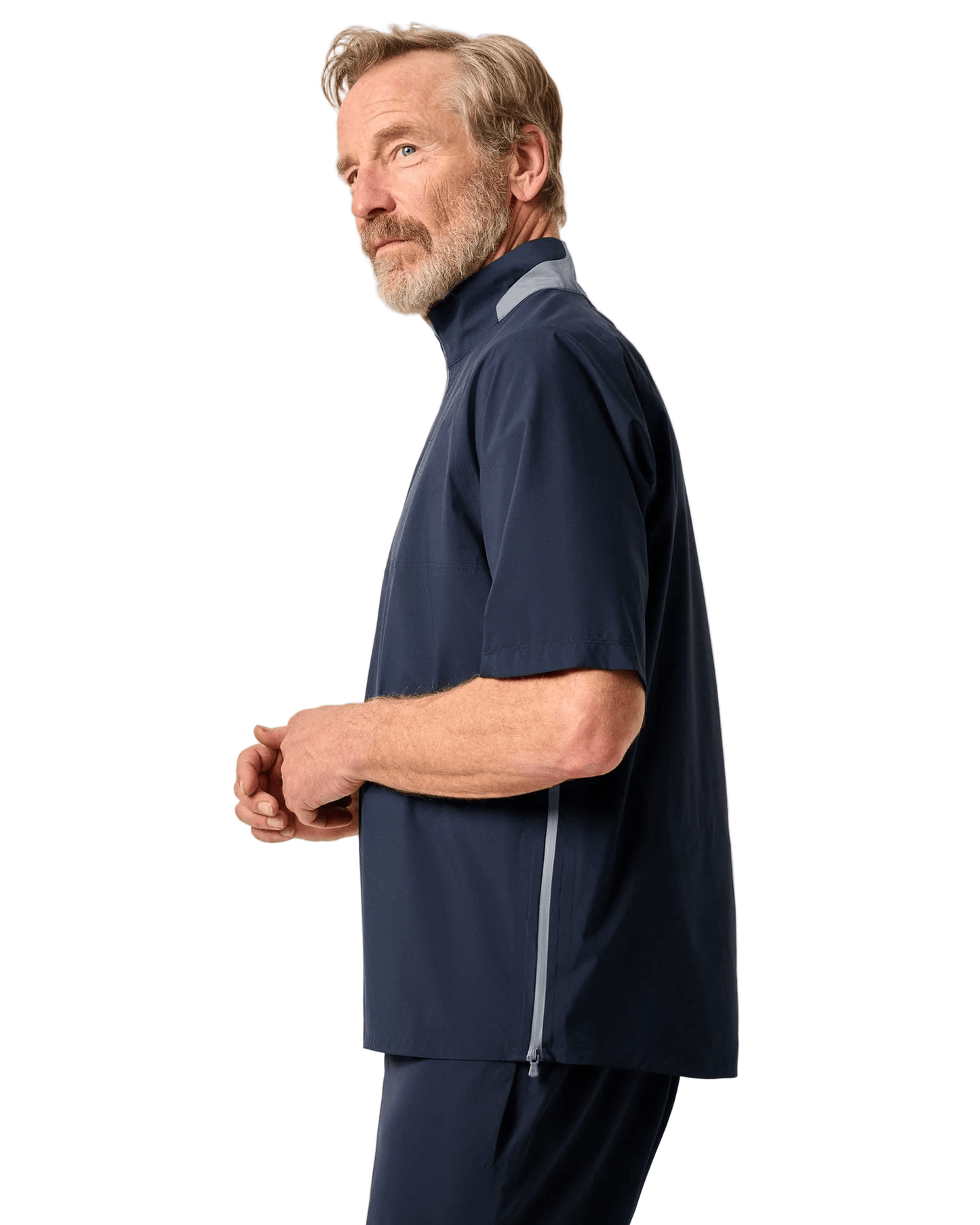 Johnnie-O Outerwear Johnnie-O - Stealth Stowable Short Sleeve Rain Jacket