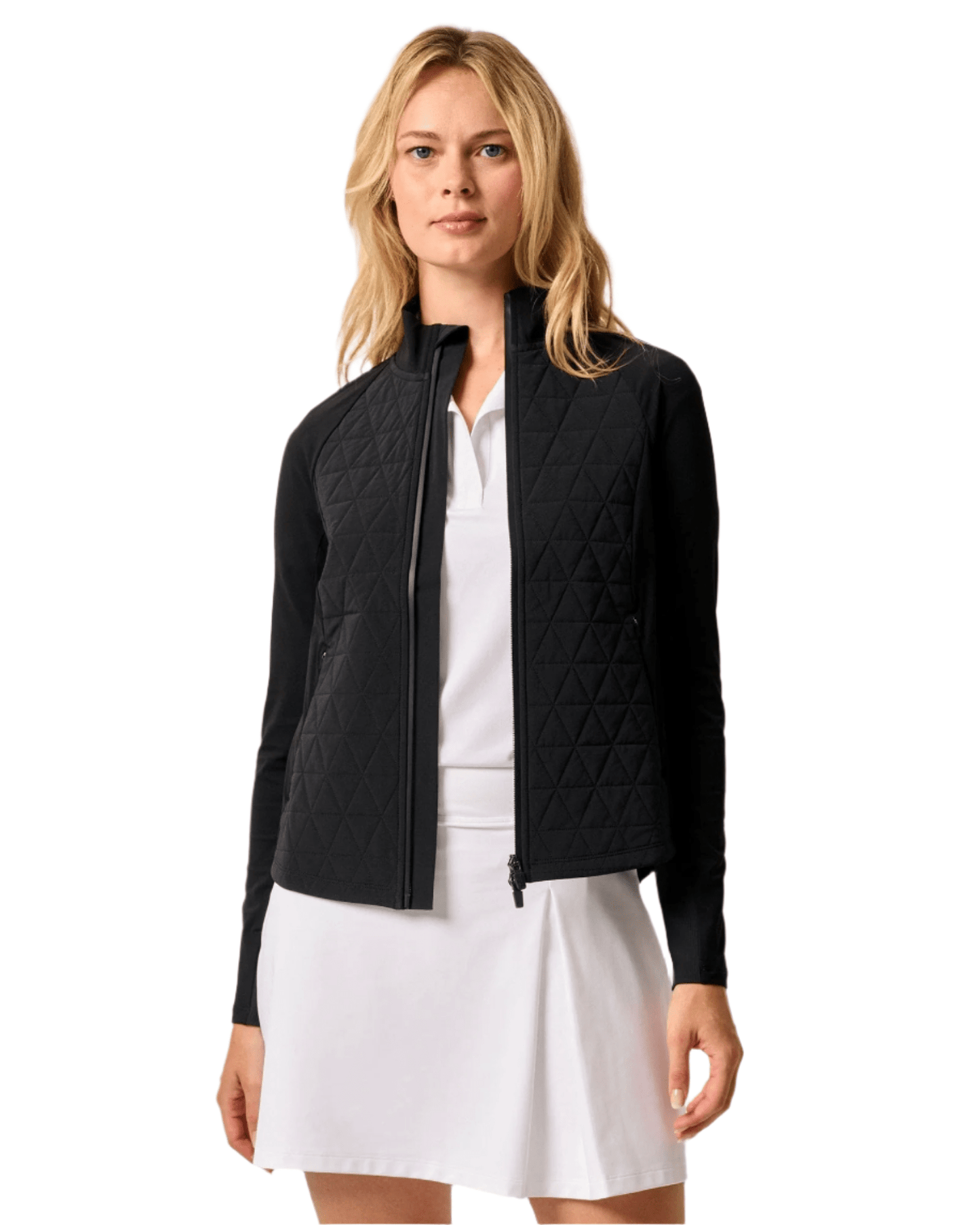 Johnnie-O Outerwear Johnnie-O - Women's Hannah Performance Mixed Media Jacket