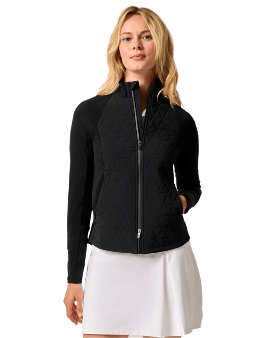 Johnnie-O Outerwear Johnnie-O - Women's Hannah Performance Mixed Media Jacket
