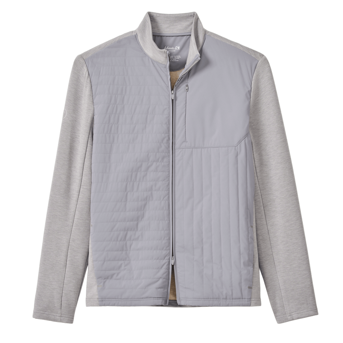 Johnnie-O Outerwear S / Light Grey Johnnie-O - Mario Mixed Media Jacket