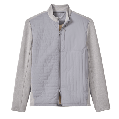 Johnnie-O Outerwear S / Light Grey Johnnie-O - Mario Mixed Media Jacket