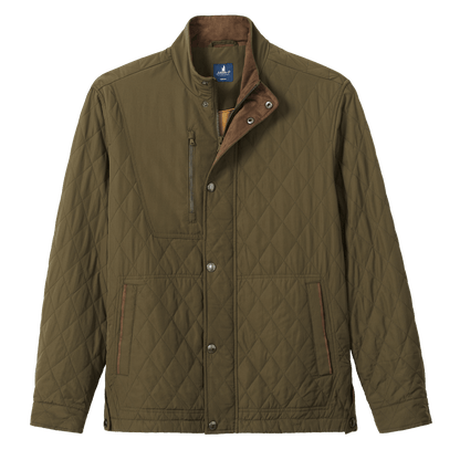 Johnnie-O Outerwear S / Mangrove Johnnie-O - Juno Quilted Snap Jacket