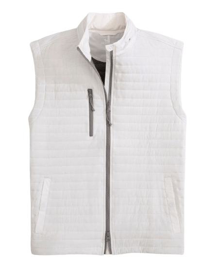 johnnie-O Outerwear S / White johnnie-O - Crosswind PREP-FORMANCE Vest