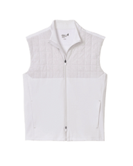 johnnie-O Outerwear S / White johnnie-O - Filroy Mixed Media Performance Vest