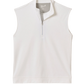 johnnie-O Outerwear S / White johnnie-O - Torque 1/4-Zip Performance Vest