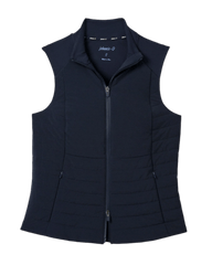 johnnie-O Outerwear XS / Navy johnnie-O - Women's Victoria Mixed Media Vest