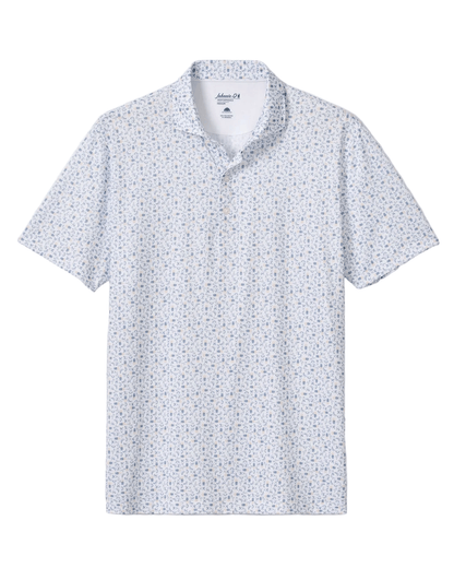 Johnnie-O Polos Carbon Fiber / S Johnnie-O - Cabana Bar Performance Jersey Polo