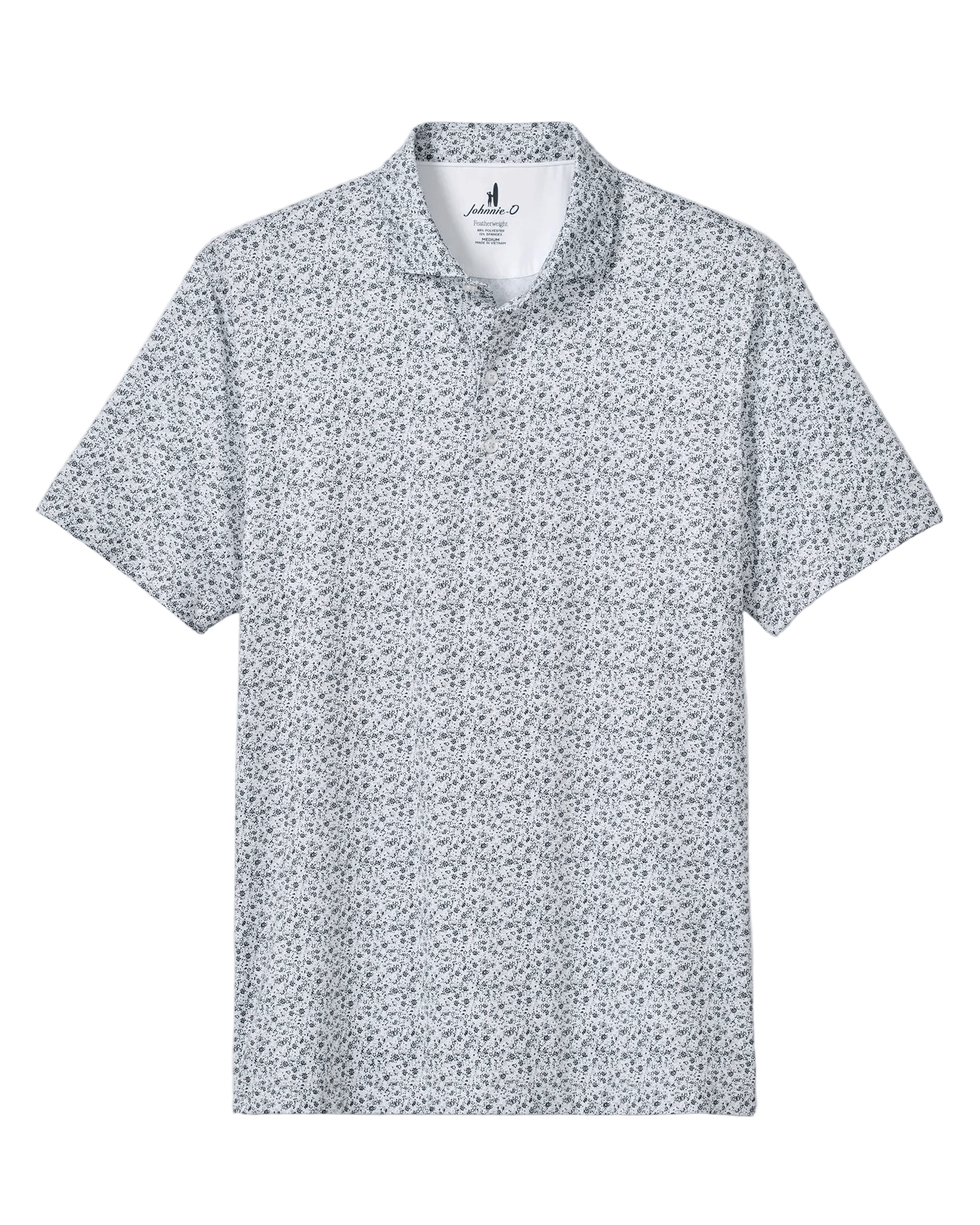 Johnnie-O Polos Heather Black / S Johnnie-O - Marietta Featherweight Performance Polo