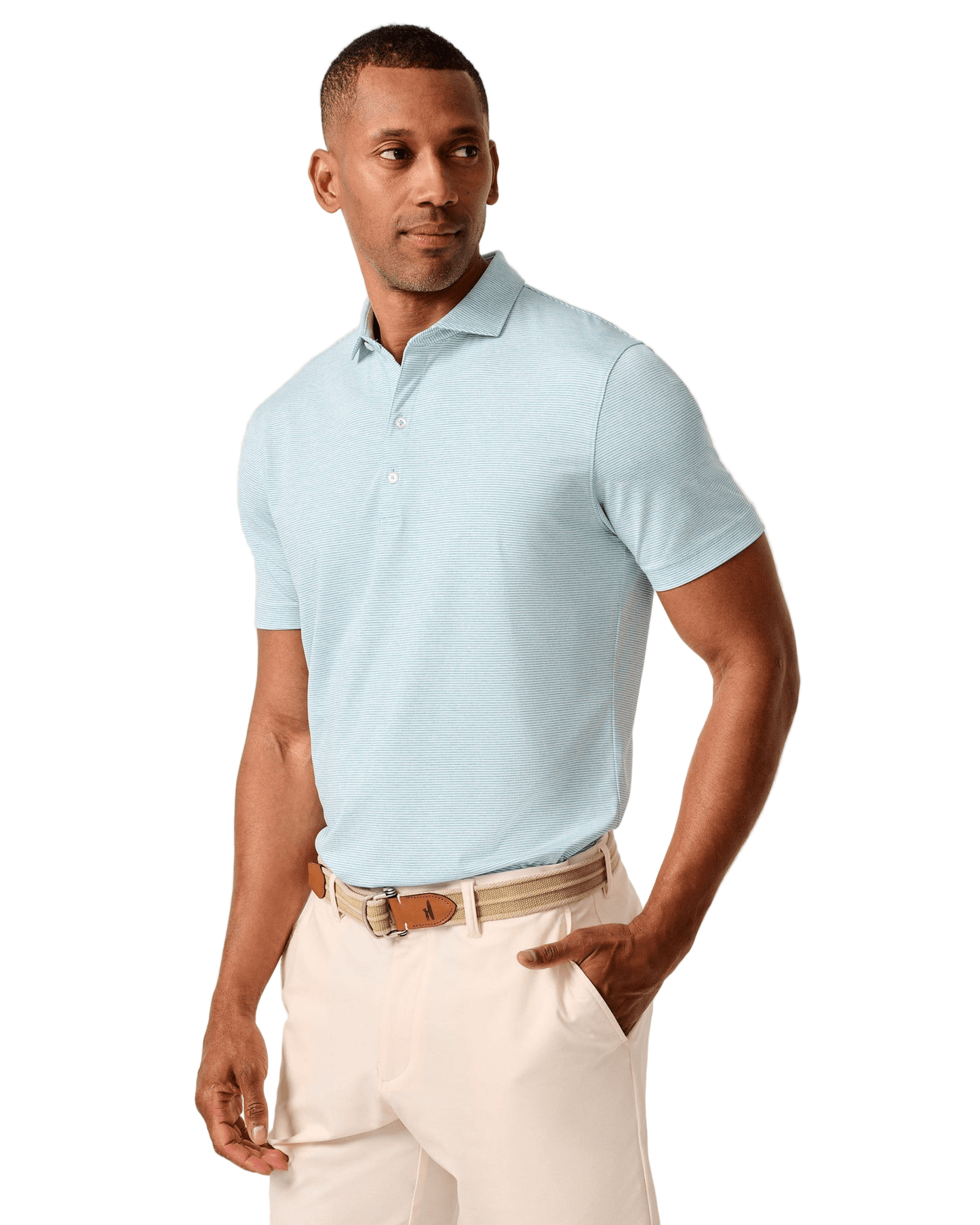 Johnnie-O Polos Johnnie-O - Birdie PREP-FORMANCE Jersey Polo (Lyndon Stripe)