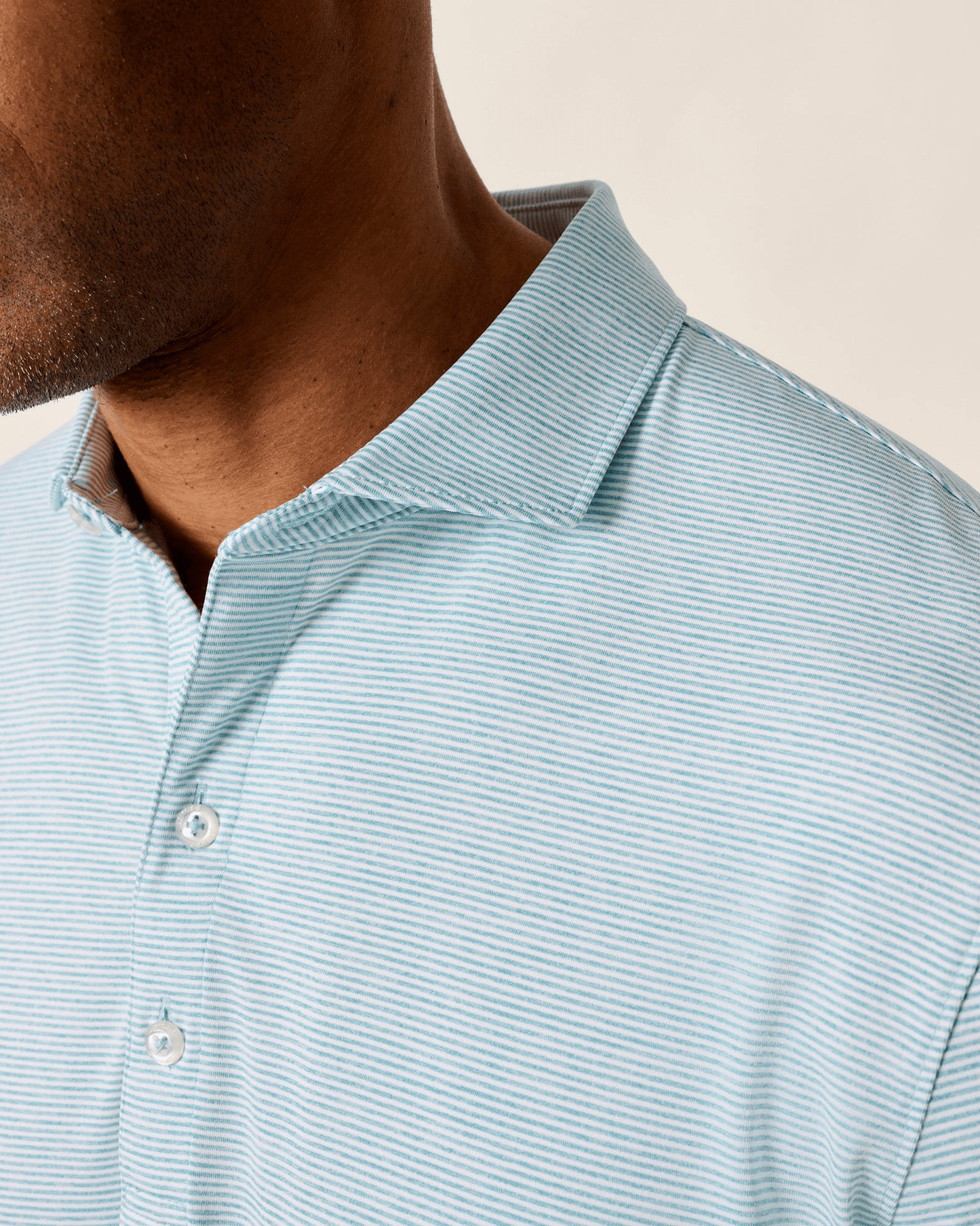 Johnnie-O Polos Johnnie-O - Birdie PREP-FORMANCE Jersey Polo (Lyndon Stripe)