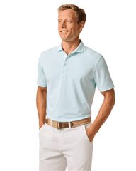 Johnnie-O Polos Johnnie-O - Stetson Stripe Performance Mesh Polo