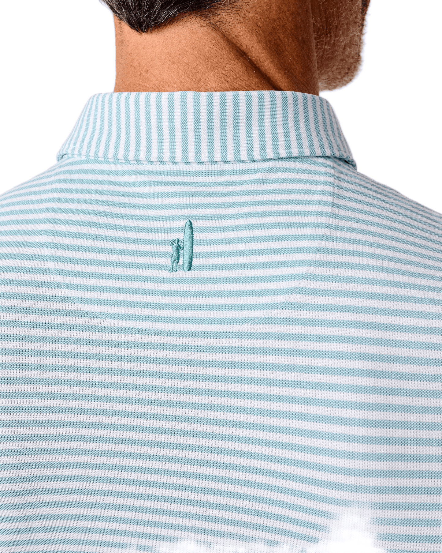Johnnie-O Polos Johnnie-O - Stetson Stripe Performance Mesh Polo