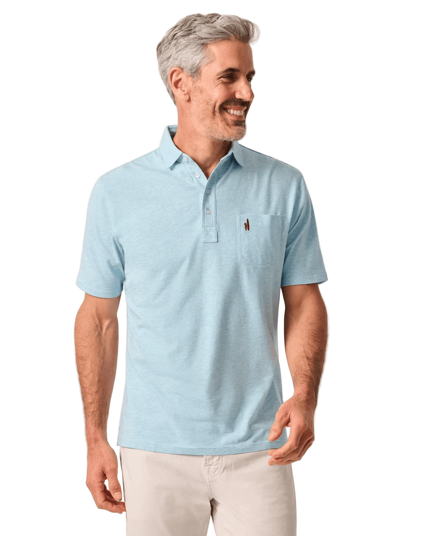 Johnnie-O Polos Johnnie-O - The Original 4-Button Polo Heathered 2.0