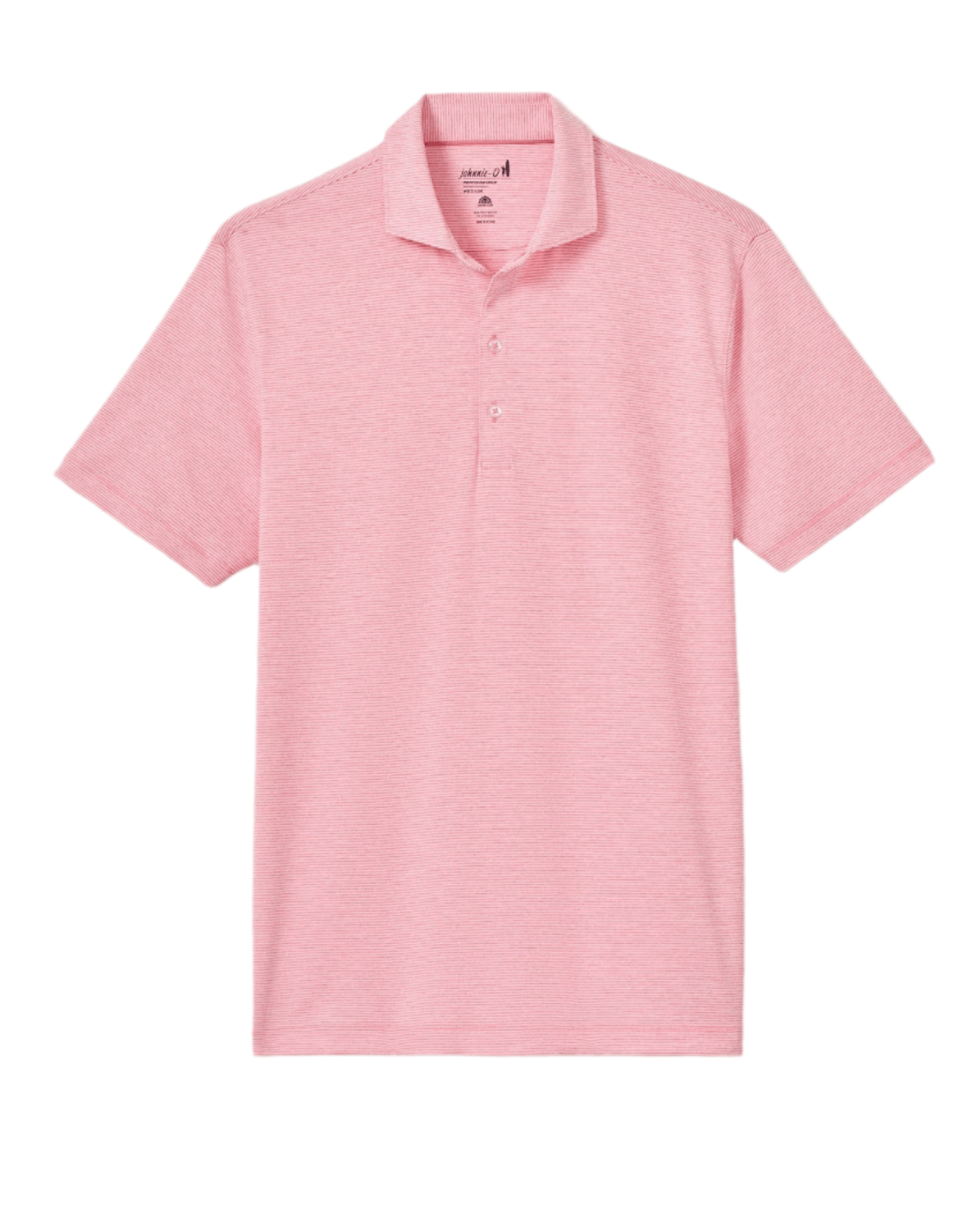Johnnie-O Polos S / Azalea Johnnie-O - Birdie PREP-FORMANCE Jersey Polo (Lyndon Stripe)
