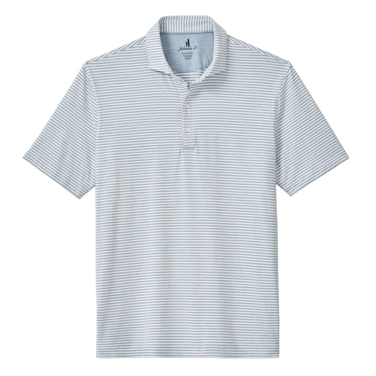 Johnnie-O Polos S / Carbon Fiber Johnnie-O - Seymour Stripe Performance Featherweight Polo