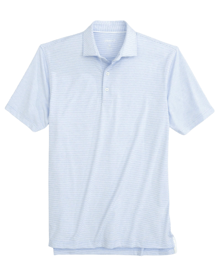 johnnie-O Polos S / Gulf Blue johnnie-O - Birdie PREP-FORMANCE Jersey Polo (Lyndon Stripe)