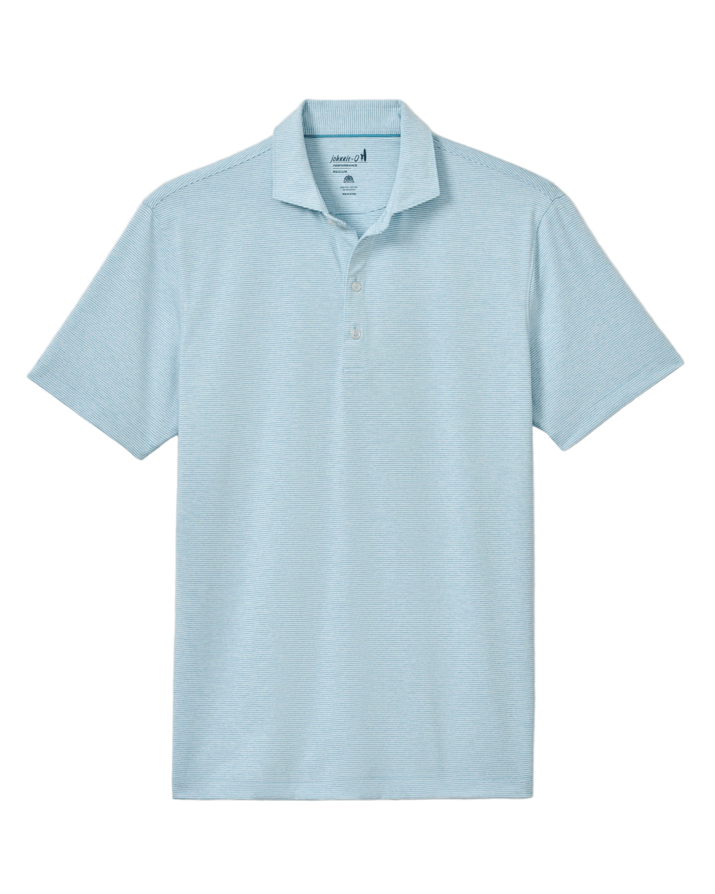 Johnnie-O Polos S / Haze Johnnie-O - Birdie PREP-FORMANCE Jersey Polo (Lyndon Stripe)
