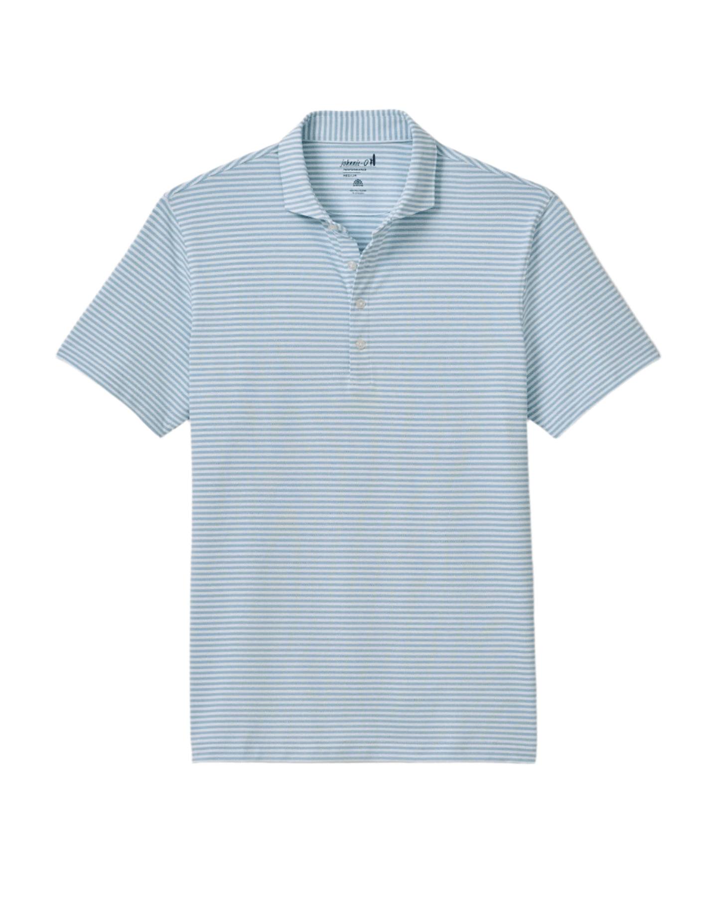 Johnnie-O Polos S / Haze Johnnie-O - Stetson Stripe Performance Mesh Polo