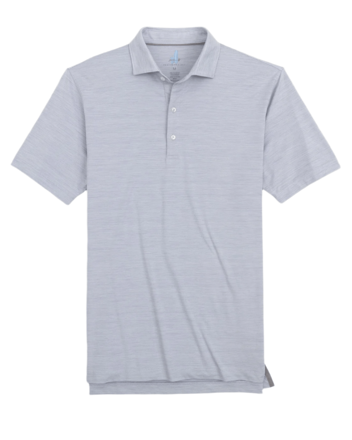 Johnnie-O Polos S / Light Grey Johnnie-O - Huron Featherweight Polo