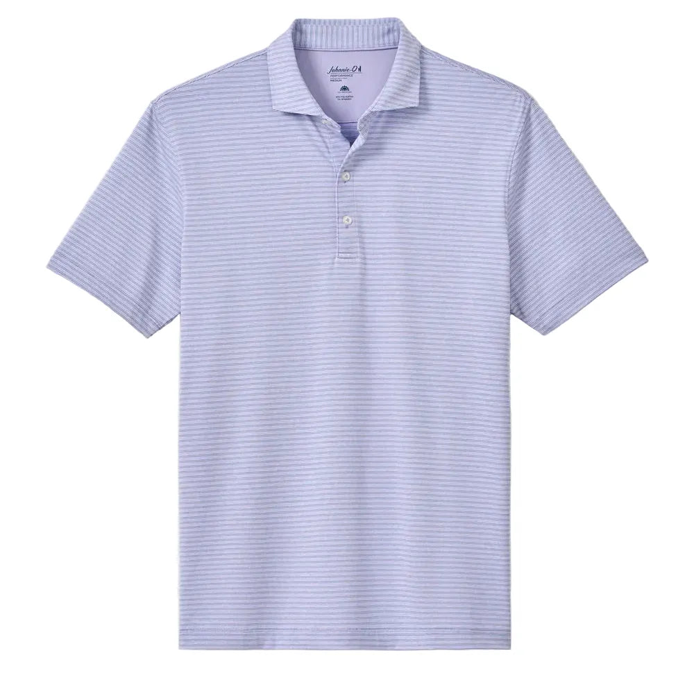 Johnnie-O Polos S / Viola Johnnie-O - Michael Stripe Performance Jersey Polo