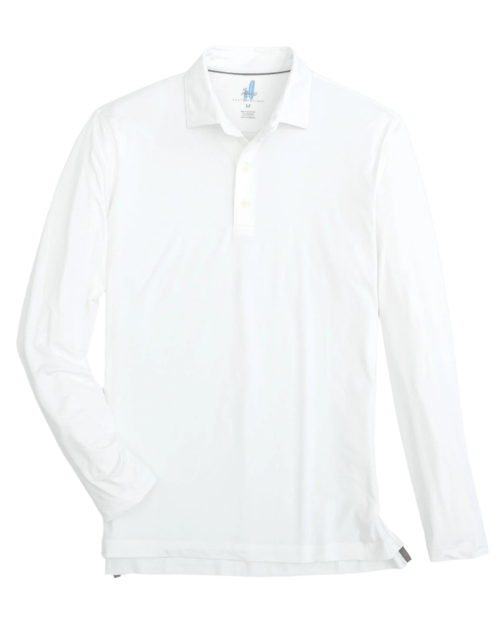 johnnie-O Polos S / White johnnie-O - Swing Long Sleeve Featherweight Performance Polo