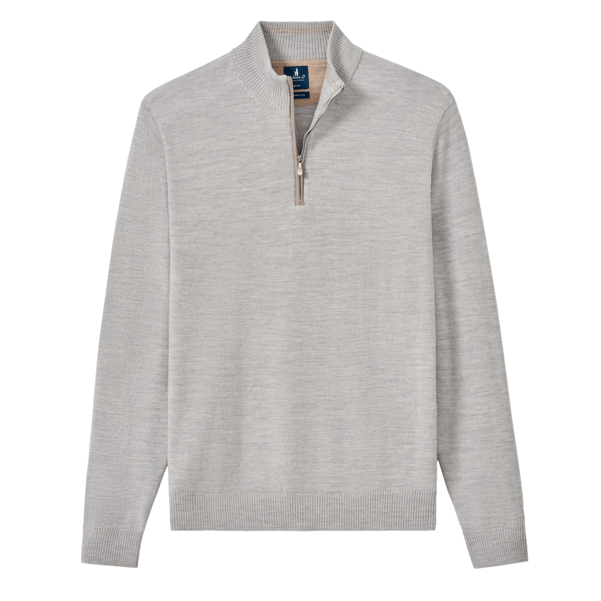 Johnnie-O Sweaters S / Light Grey Johnnie-O - Raynor Merino 1/4-Zip Sweater