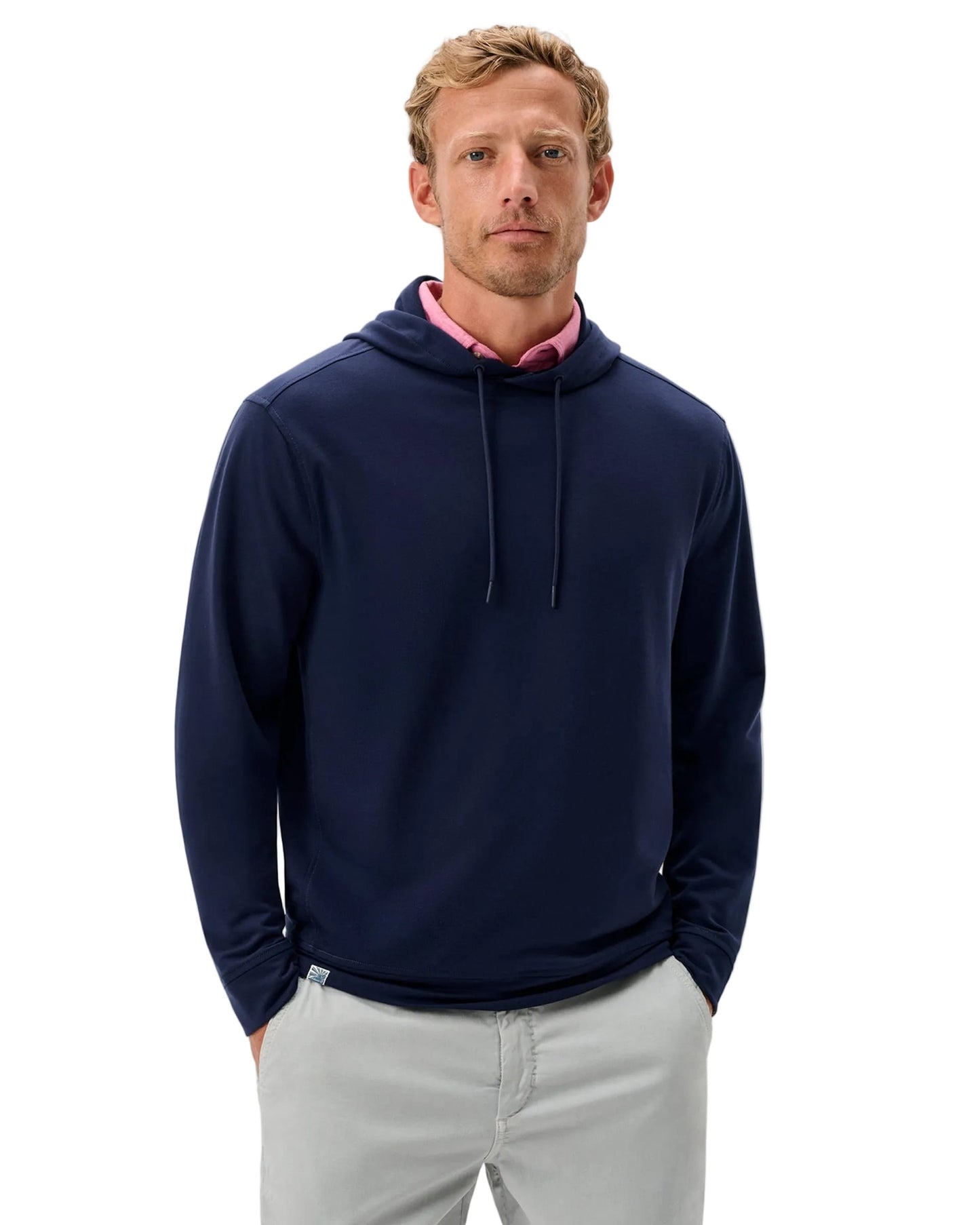 Johnnie-O Sweatshirts S / Navy Johnnie-O - Willard Drirelease® Hoodie