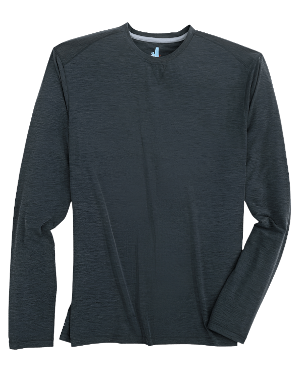 johnnie-O T-shirts S / Heather Black johnnie-O - The Course Performance Long Sleeve T-Shirt