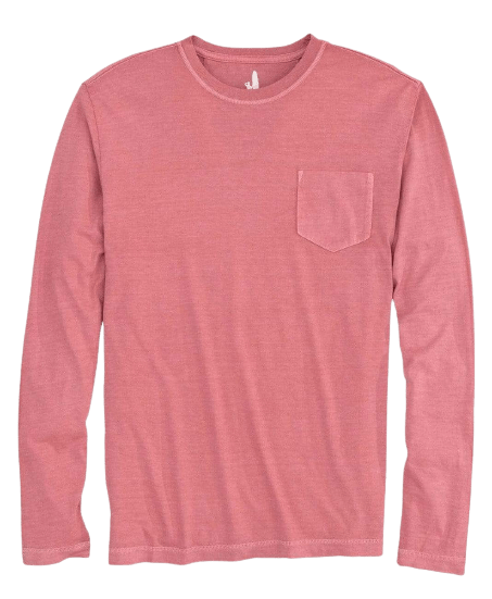 johnnie-O T-shirts S / Malibu Red johnnie-O - Mulder Long Sleeve T-Shirt