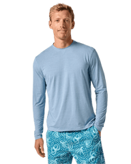 johnnie-O T-shirts S / Tide johnnie-O - Basin Performance UPF Long Sleeve Sun Shirt