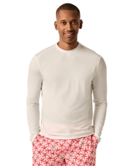 johnnie-O T-shirts S / White johnnie-O - Basin Performance UPF Long Sleeve Sun Shirt