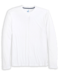 johnnie-O T-shirts S / White johnnie-O - The Course Performance Long Sleeve T-Shirt