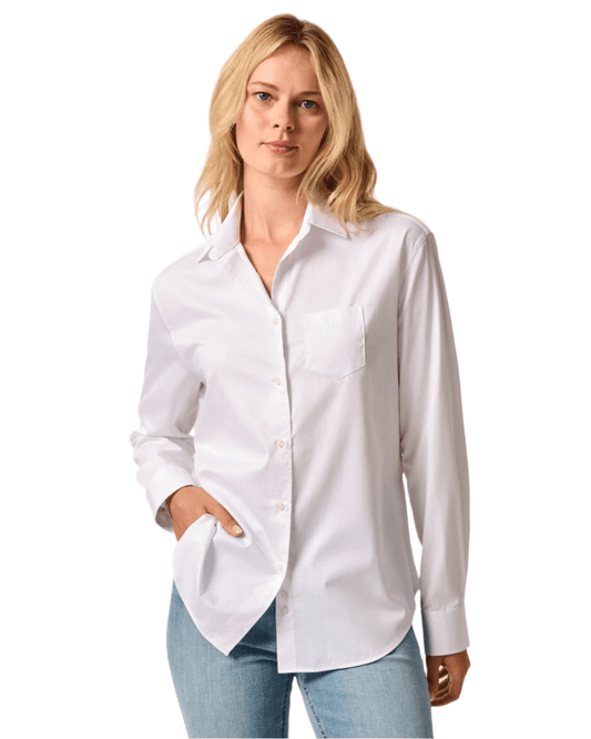 Johnnie-O Woven Shirts Johnnie-O - Women's Jess Cotton Button-Down Shirt