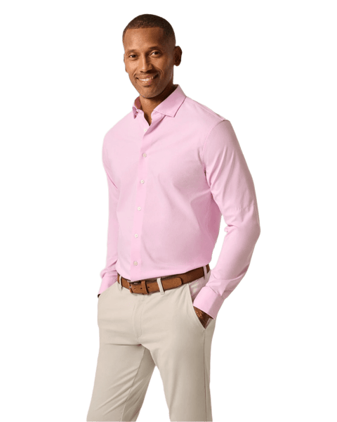 johnnie-O Woven Shirts S / Porto Pink johnnie-O - Travis Performance Button Up Shirt