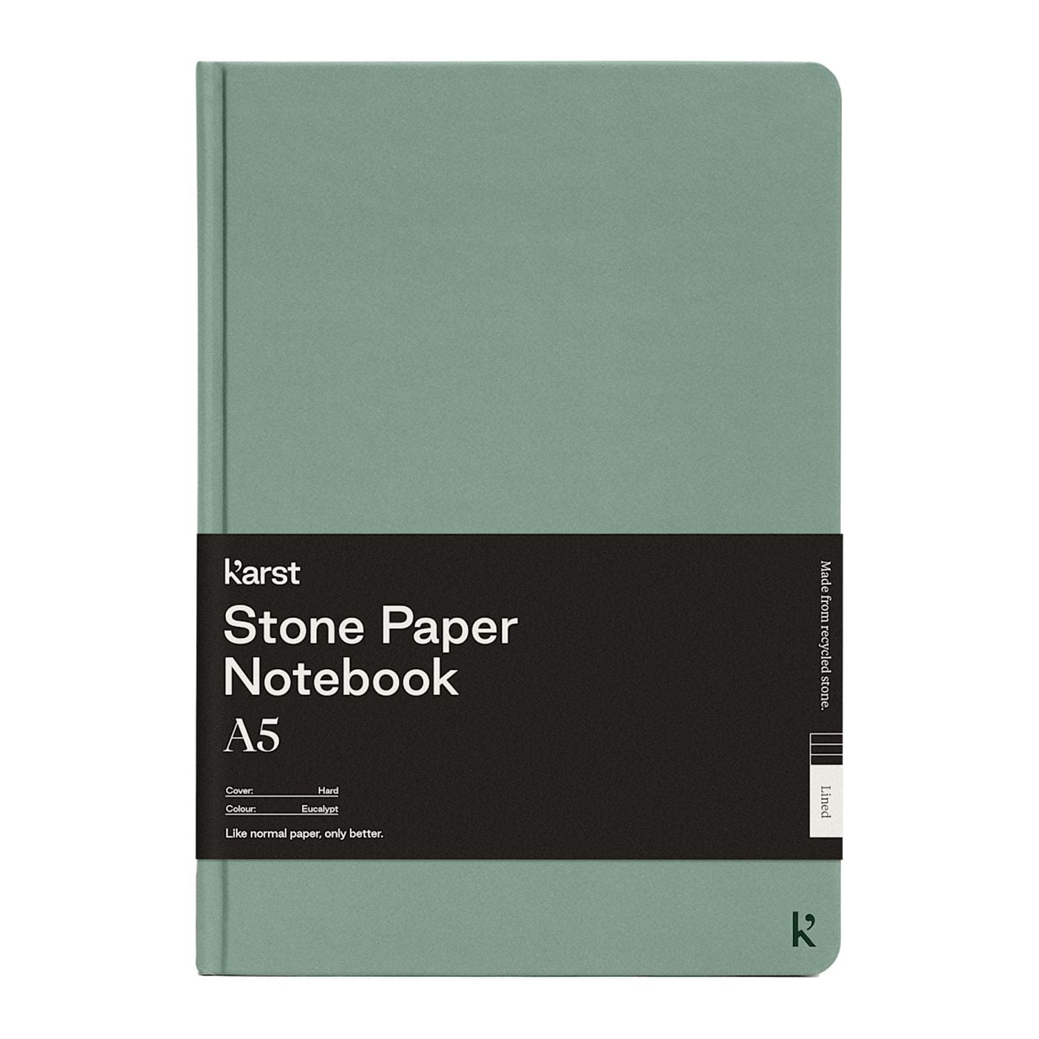 Karst Accessories 5.5" x 8.5" / Green Karst - Stone Bound Notebook (5.5" x 8.5")