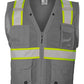 Kishigo Outerwear S/M / Grey/Lime Kishigo - EV Series® Enhanced Visibility Multi-Pocket Mesh Vest
